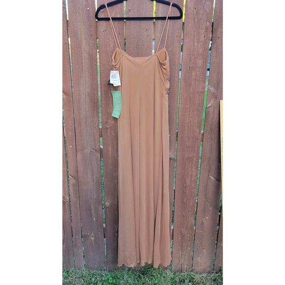 City Triangle Brown Dress size M runs small Prom Homecoming Or Other Events - Picture 4 of 10